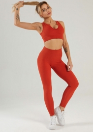 (Top Quality)2021 Styles Women Fashion INS Styles Fashion Autumn Summer Yoga Tracksuit Suit