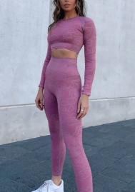 (Top Quality)2021 Styles Women Fashion INS Styles Fashion Autumn Summer Yoga Tracksuit Suit