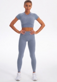 (Top Quality)2021 Styles Women Fashion INS Styles Fashion Autumn Summer Yoga Tracksuit Suit