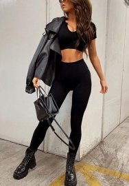 (Top Quality)2021 Styles Women Fashion INS Styles Fashion Autumn Summer Yoga Tracksuit Suit