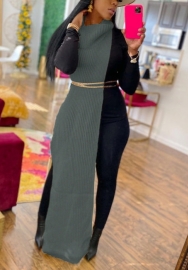 2021 Styles Women Fashion INS Styles Fashion Autumn Sequins Maxi Dress