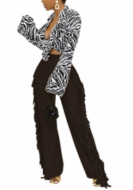 (Only Long Pants)2021 Styles Women Fashion INS Styles Fashion Autumn Long Pants