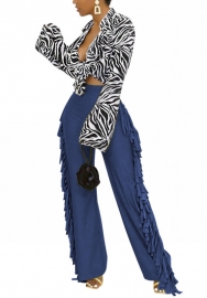 (Only Long Pants)2021 Styles Women Fashion INS Styles Fashion Autumn Long Pants