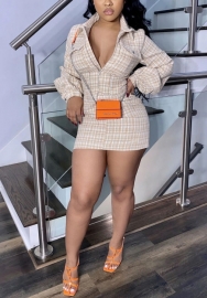 2021 Styles Women Fashion INS Styles Fashion Autumn Two Pieces Dress