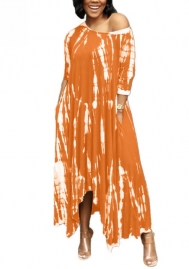 2021 Styles Women Fashion INS Styles Fashion Autumn Maxi Dress