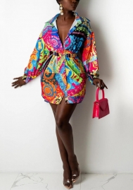 2021 Styles Women Fashion INS Styles Fashion Autumn Long Sleeve Casual Dress