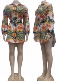 2021 Styles Women Fashion INS Styles Fashion Autumn Long Sleeve Casual Dress