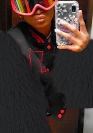 (Only Coat)(Black)2021 Styles Women Fashion INS Styles Fashion Coats