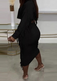 (Real Image)2021 Styles Women Fashion Fall & Winter INS Styles Fashion Two Pieces Dress