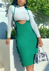 2021 Styles Women Fashion Fall & Winter INS Styles Fashion Tassel Skirt