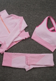 (Real Image)2021 Styles Women Fashion Fall & Winter INS Styles Fashion Three Pieces Set Yoga Tracksuit Suit