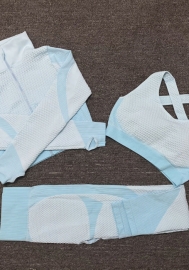 (Real Image)2021 Styles Women Fashion Fall & Winter INS Styles Fashion Three Pieces Set Yoga Tracksuit Suit