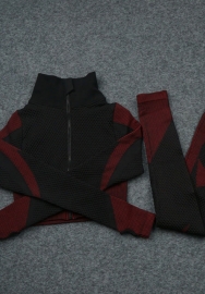 (Real Image)2021 Styles Women Fashion Fall & Winter INS Styles Fashion Two Pieces Set Yoga Tracksuit Suit