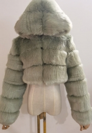 (Real Image)2021 Styles Women Fashion Fall & Winter INS Styles Fur Coats