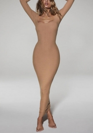 2021 Styles Women Fashion Fall & Winter INS Styles Long Sleeve Maxi Dress