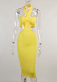 (Real Image)2021 Styles Women Fashion Fall & Winter INS Styles Midi Dress