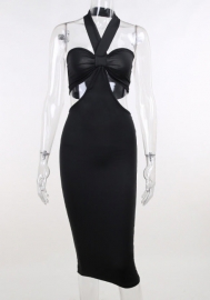 (Real Image)2021 Styles Women Fashion Fall & Winter INS Styles Midi Dress