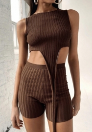 (Real Image)2021 Styles Women Fashion Fall & Winter INS Styles Short Two Pieces