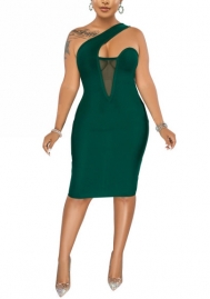 (Real Image)2021 Styles Women Fashion Fall & Winter INS Styles Summer Midi Dress