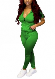 2021 Styles Women Fashion Fall & Winter INS Styles Short Sleeve Tops + Long Pants Two Piece Set