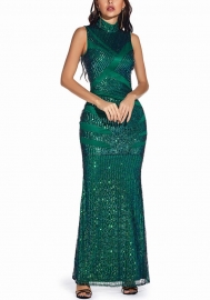 (Real Image)2022 Styles Women Fashion Spring INS Styles Sequin Maxi Dress