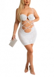 2022 Styles Women Fashion Spring INS Styles Sequins Mini Dress