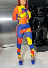 (Real Image)2022 Styles Women Fashion Spring INS Styles Mesh Jumpsuit