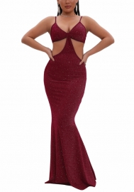 (Real Image)2022 Styles Women Fashion Spring INS Styles Sequins Maxi Dress