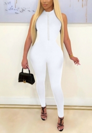 (Real Image)2022 Styles Women Fashion Spring INS Styles Front Zipper Jumpsuit