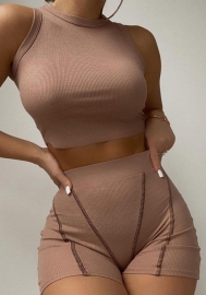 2022 Styles Women Fashion Summer INS Styles Short Two Piece Suit