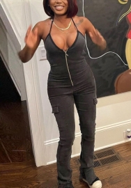 (Real Image)2022 Styles Women Fashion Summer INS Styles Strap Jumpsuit