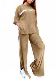 2022 Styles Women Fashion Summer INS Styles Casual Loose Two Pieces Suit