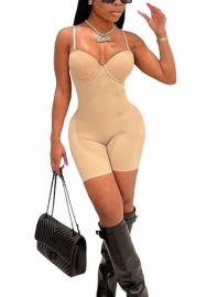 2022 Styles Women Fashion Summer INS Styles Solid Color Strap Jumpsuit Romper