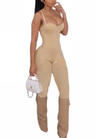 2022 Styles Women Fashion Summer INS Styles Solid Color Strap Jumpsuit