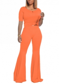 2022 Styles Women Fashion Summer INS Styles Solid Color Two Piece Suit