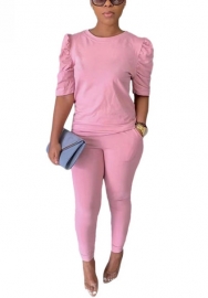 2022 Styles Women Fashion Summer INS Styles Solid Color Two Pieces Suit