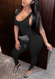 2022 Styles Women Fashion Summer INS Styles  Solid Color Jumpsuit