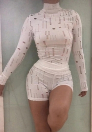 (Real Image)2022 Styles Women Fashion Summer INS Styles Hollow Two Piece Suit