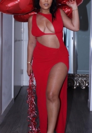 2022 Styles Women Fashion Summer INS Styles Cut Out Maxi Dresss