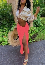 (Only Skirts)(Only Skirts)2022 Styles Women Fashion Summer INS Styles Ruffle Skirts