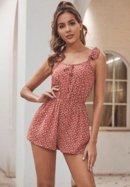 (Real Image)2022 Styles Women Sexy INS Styles Floral Bohemian Jumpsuit