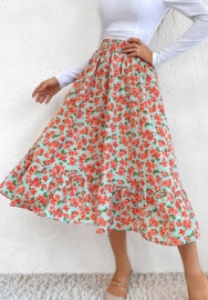 (Only Bottom)(Real Image)2022 Styles Women Sexy INS Styles Floral Bohemian Skirts