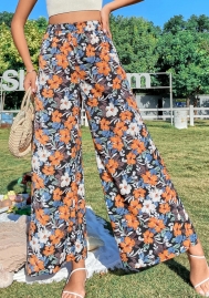 (Real Image)2022 Styles Women Sexy INS Styles Floral Bohemian Long Pants