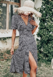 (Real Image)2022 Styles Women Sexy INS Styles Floral Bohemian Midi Dress