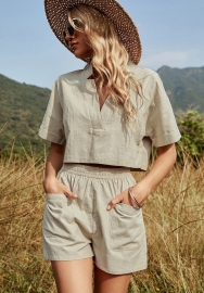 (Real Image)2022 Styles Women Sexy INS Styles Bohemian Short Two Piece Suit