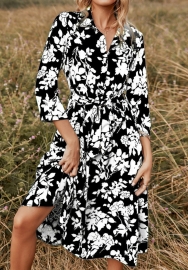 (Real Image)2022 Styles Women Sexy INS Styles Floral Bohemian Midi Dress