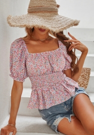 (Real Image)2022 Styles Women Sexy INS Styles Floral Bohemian Vest Tops