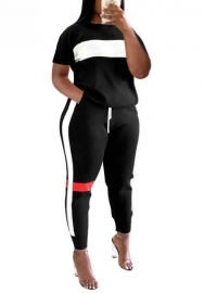 (Real Image)2022 Styles Women Fashion INS Styles Print Two Piece Suit