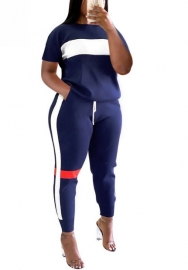 (Real Image)2022 Styles Women Fashion INS Styles Print Two Piece Suit