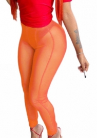 (Only Long Pants)(Real Image)2022 Styles Women Fashion INS Styles Mesh Long Pants